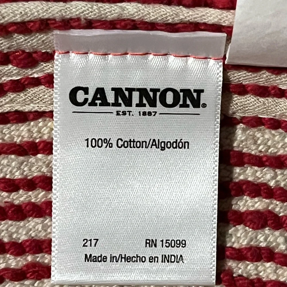 Vintage Cannon RN 15099 Plush Cotton bath Rug Firm Price
